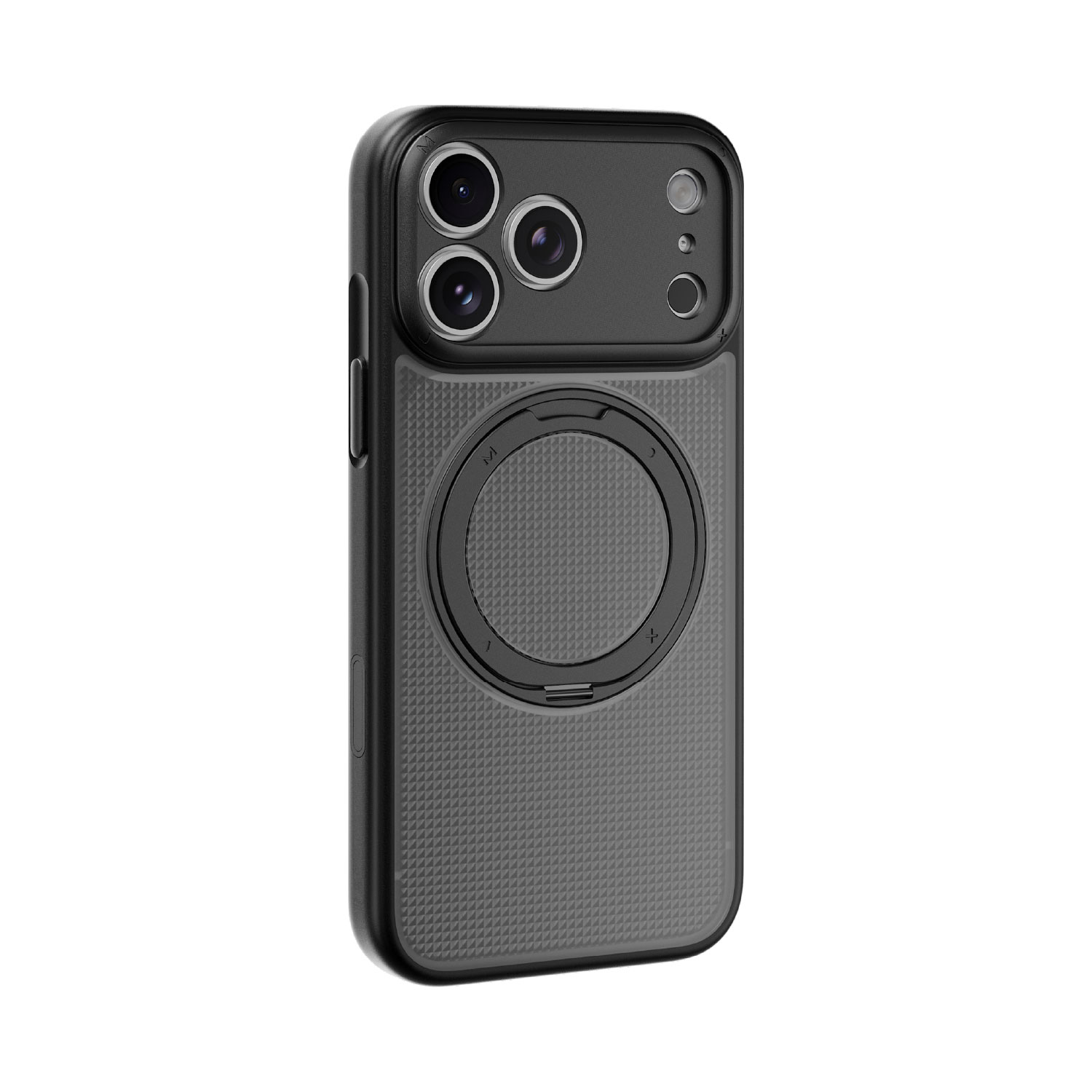 MOMAX SŌMA CRYSTAL MAGNETIC 360° ROLLER CASE IPHONE 18 PRO_BLACK