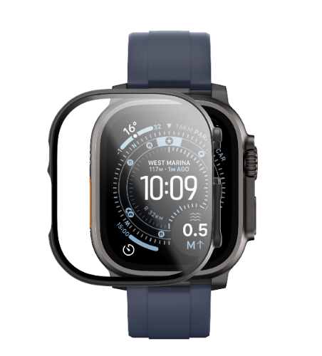 AMAZINGTHING RADIX GLASS WITH CASE FOR WATCH 49MM (BLACK)