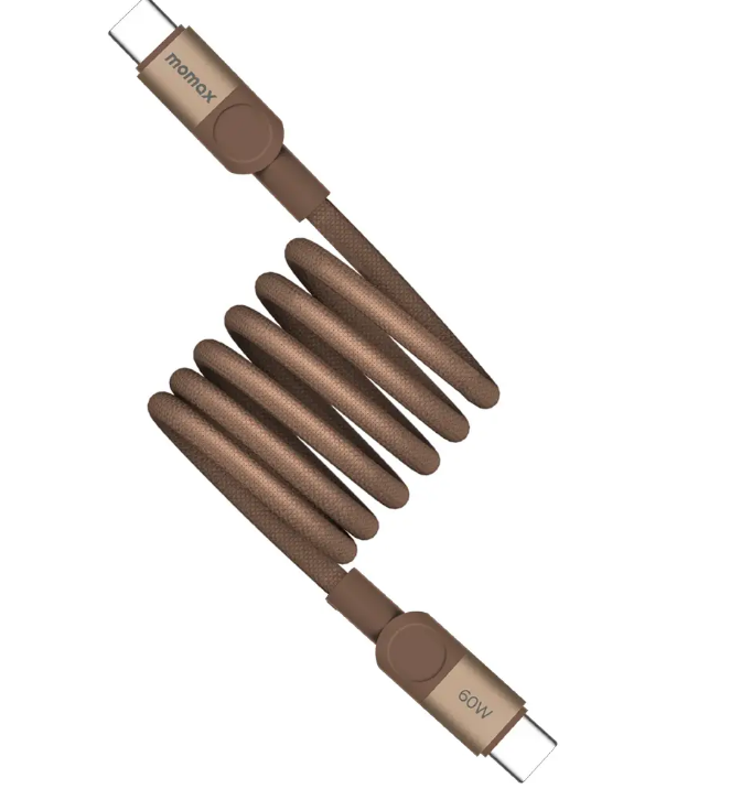 MOMAX MAG.LINK MAGNECTIC USB-C TO USB-C CABLE 60W 1M