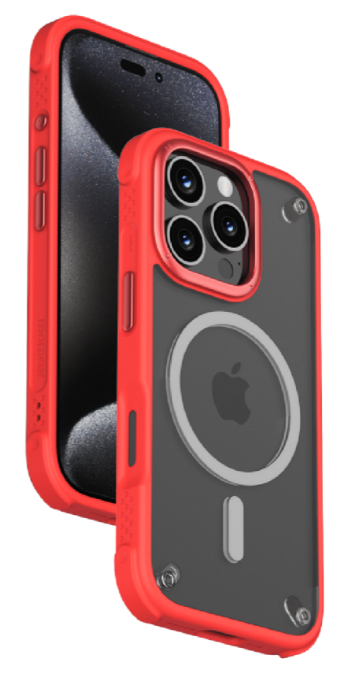 MOMAX AIR PROTECTION MAGNETIC CASE FOR IPHONE 16 PRO 6.3