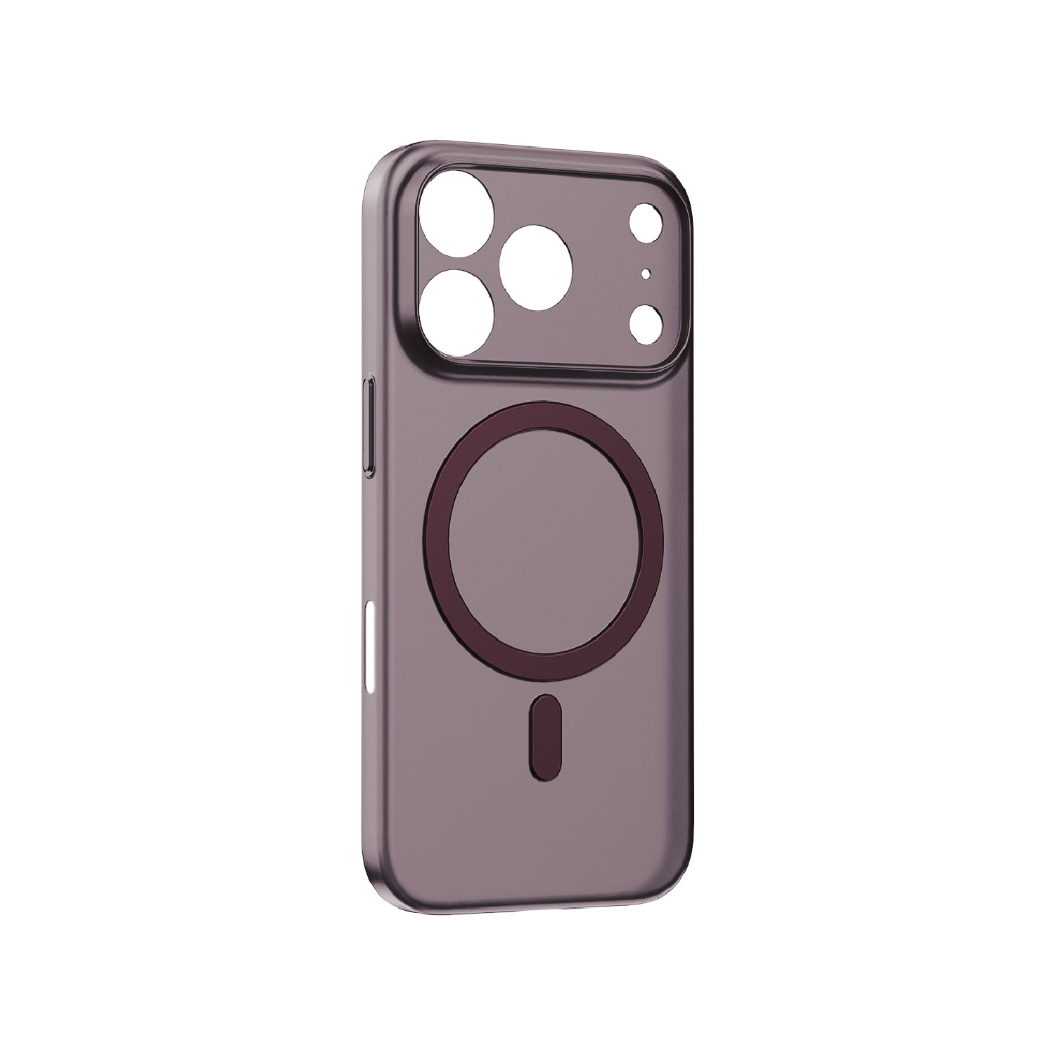 MOMAX SŌMA SLIM ULTRA-THIN MAGNETIC CASE IPHONE 18 PRO MAX_TRANSPARENT DUSKY CHERRY