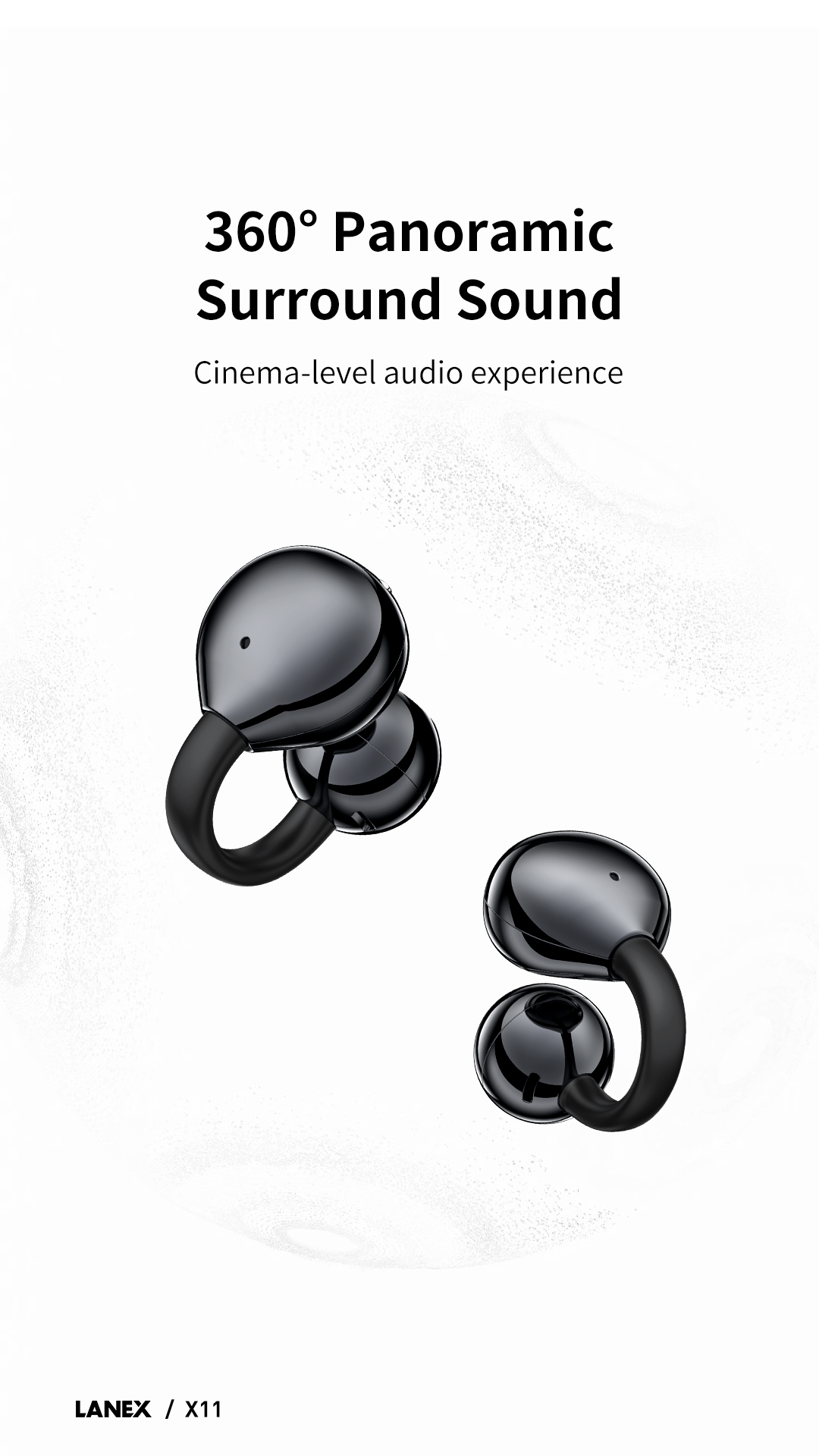 LANEX TRUE WIRELESS EARPHONE GREY