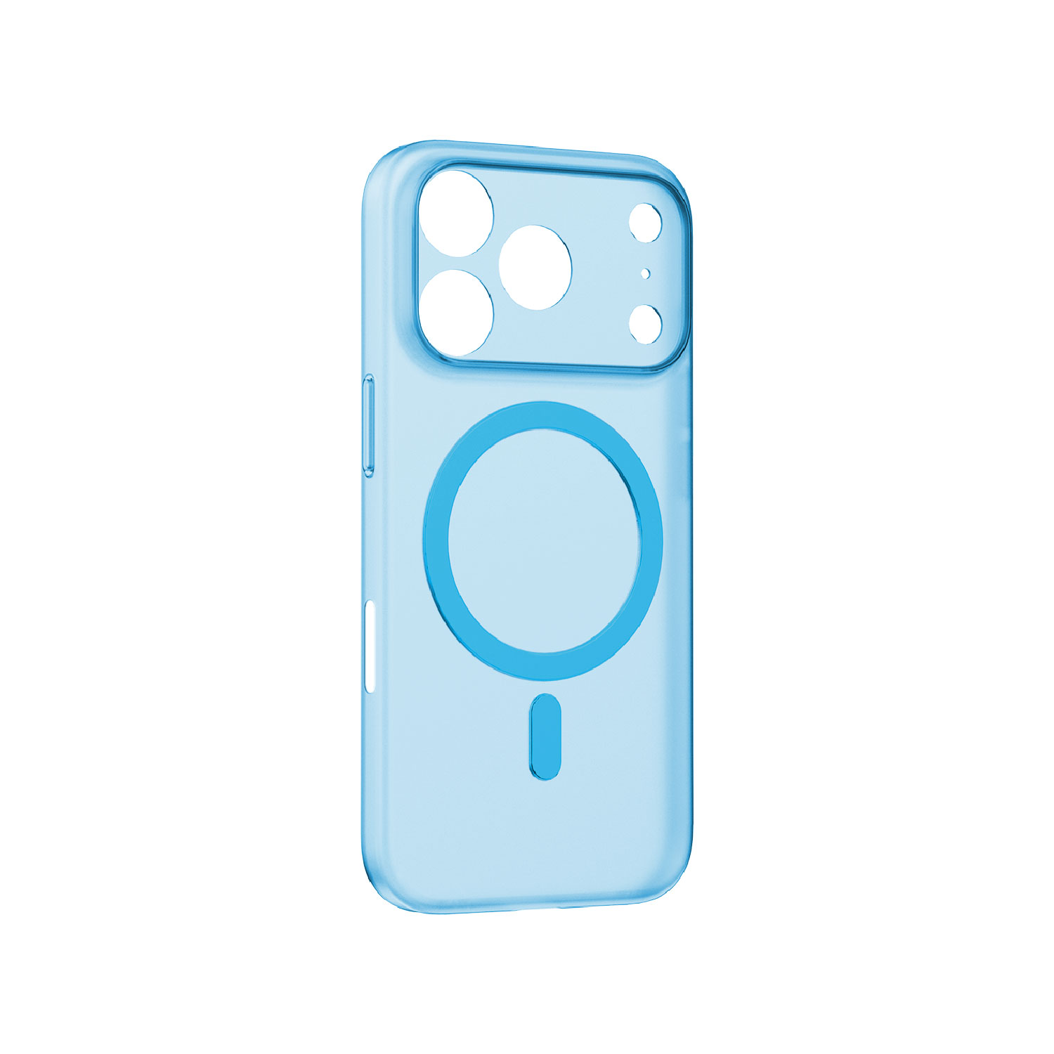MOMAX SŌMA SLIM ULTRA-THIN MAGNETIC CASE IPHONE 18 PRO MAX_TRANSPARENT BLUE