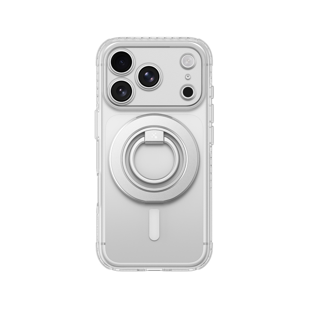AT TITAN PRO MAG LENS WITH RING SET CASE FOR IPHONE 18 PRO MAX 6.9'' CLEAR