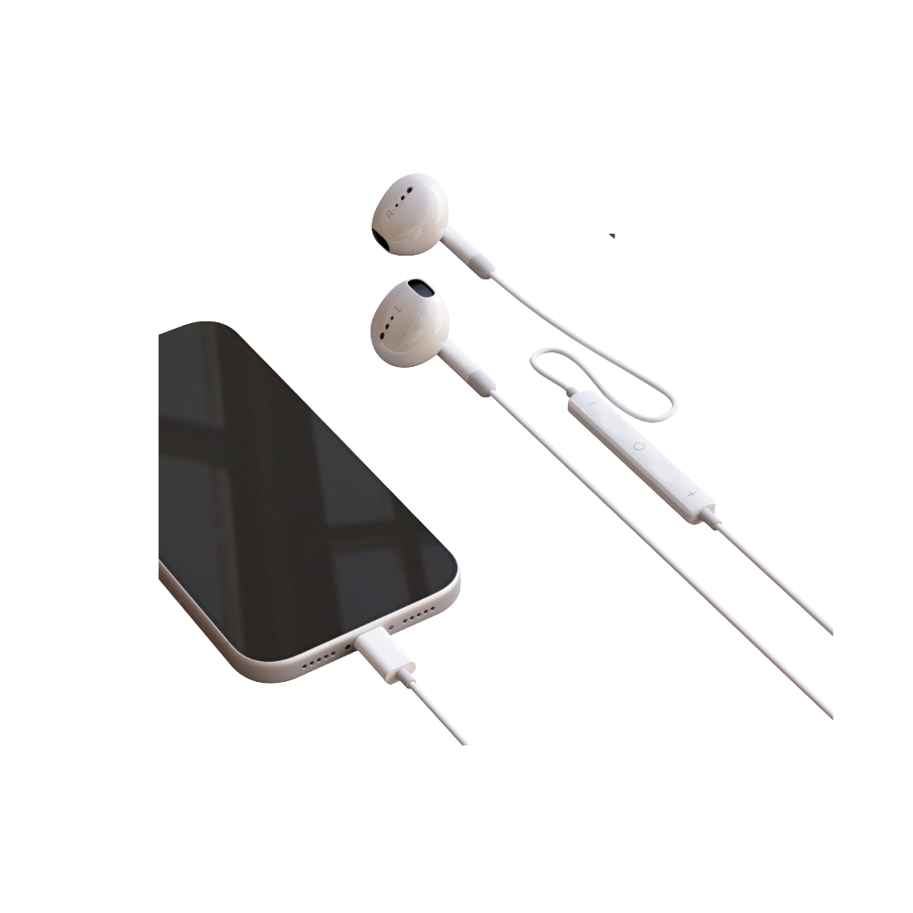 ERGONOMIC HALF IN-EAR DESIGN