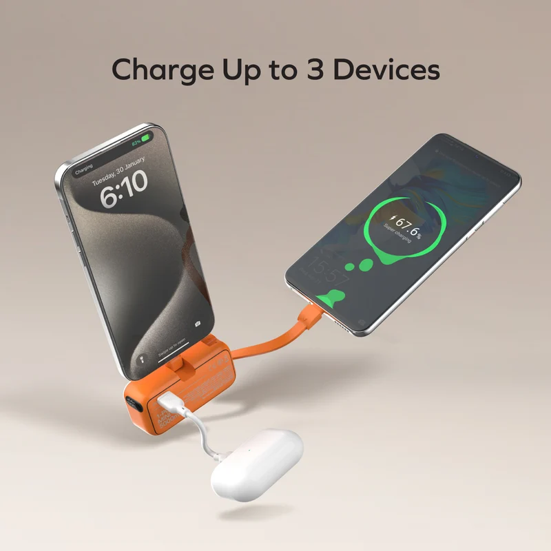BUILT-IN USB-C CABLE