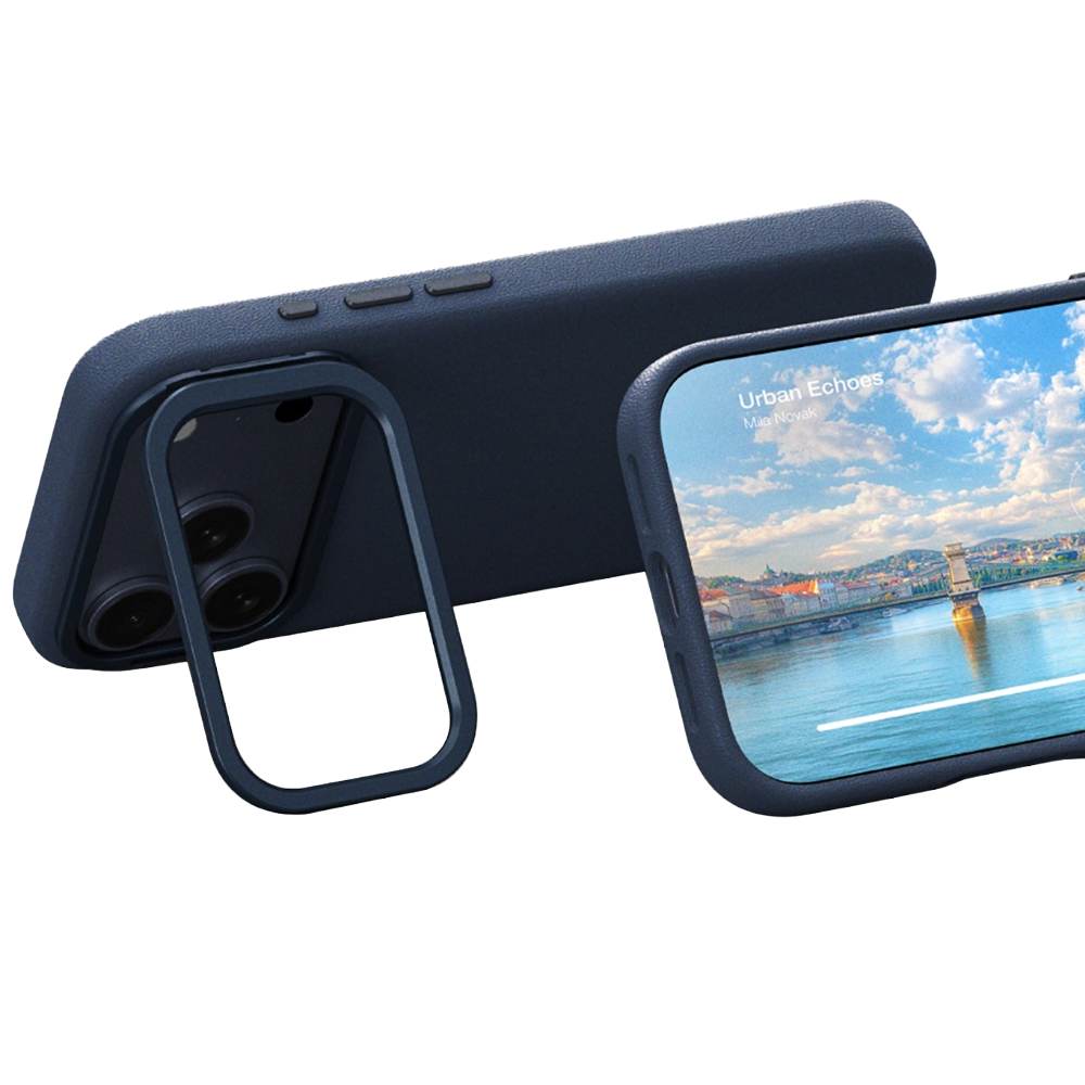 BUILT-IN METAL KICKSTAND