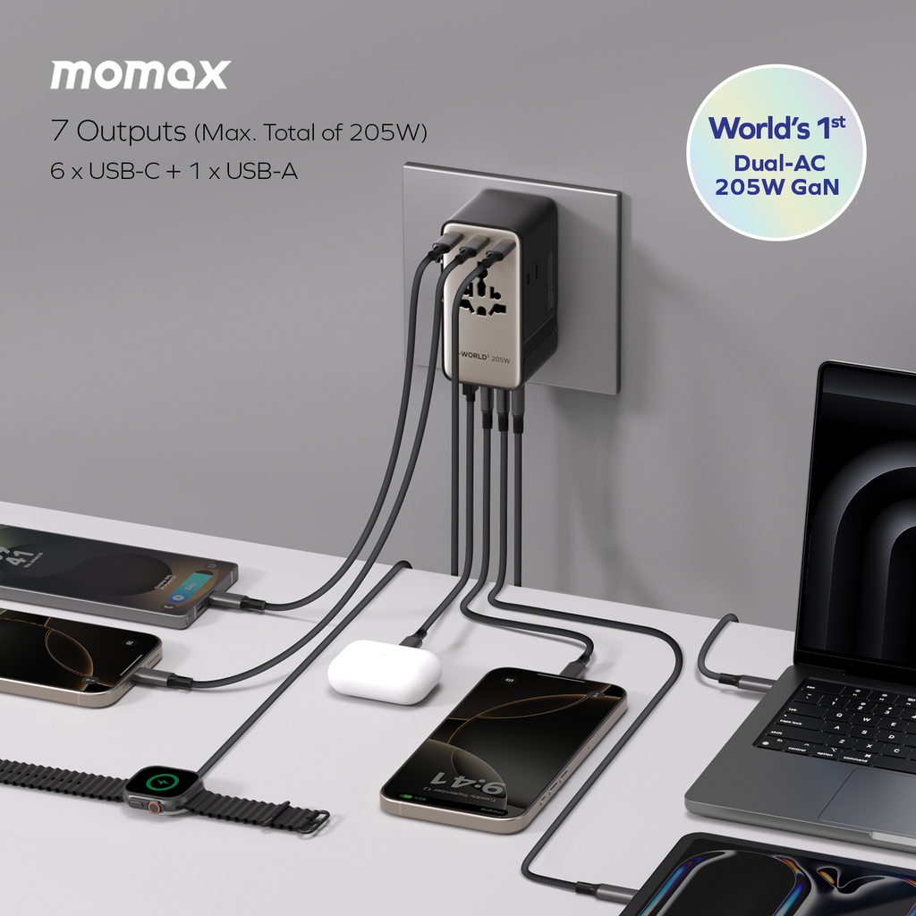 7-PORT MULTI-DEVICE CHARGING